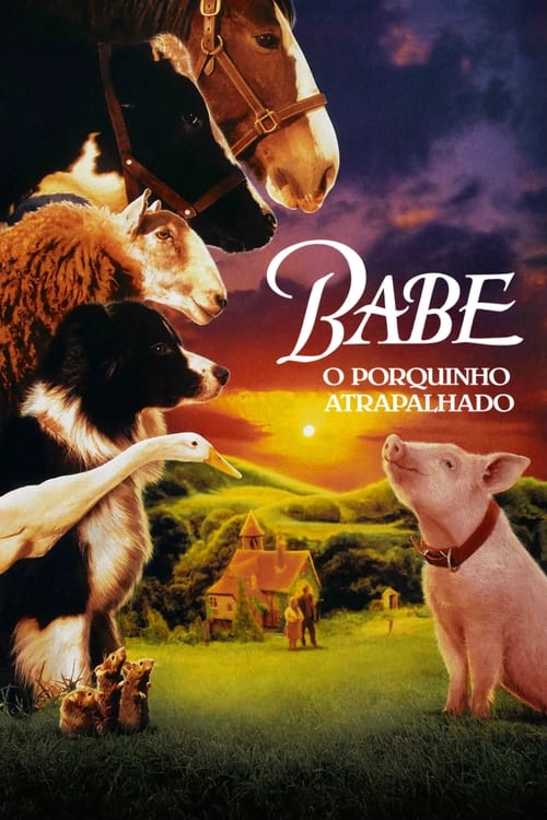 Download do Filme Babe, o Porquinho Atrapalhado Torrent (1995) BluRay 720p | 1080p Dublado e Legendado - Torrent Download